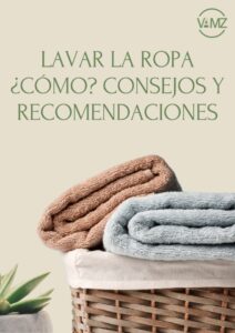 Lavar la ropa, consejos y recomendaciones, ecológico.